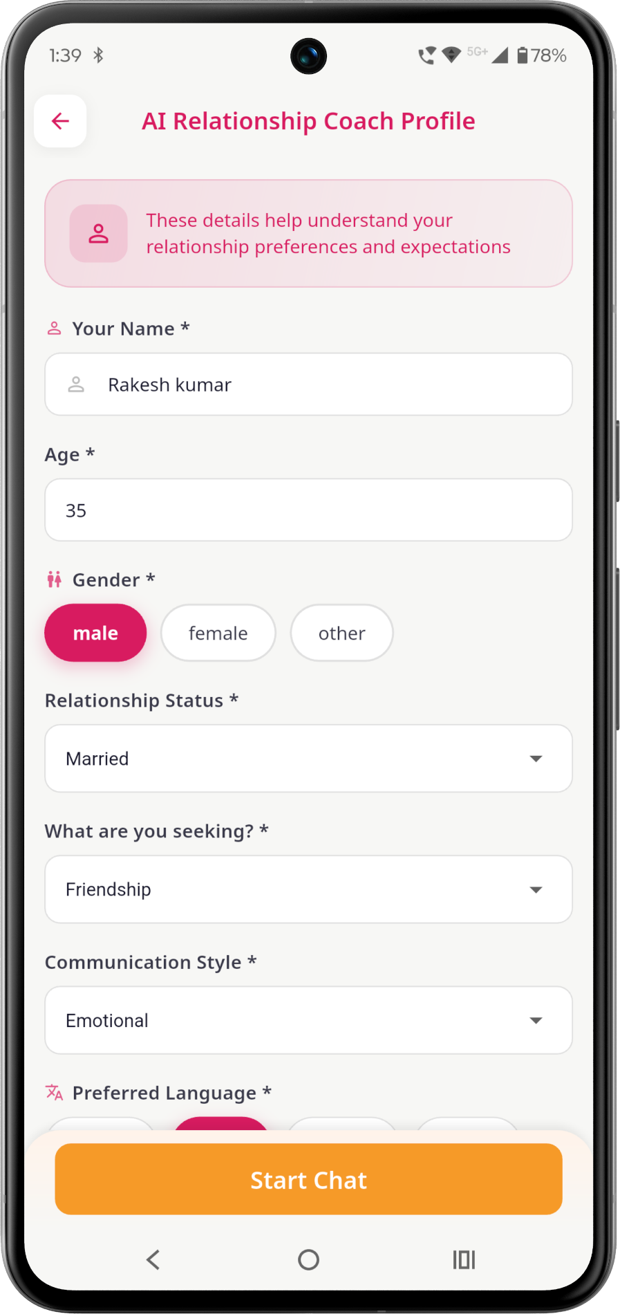 Personalized Guidance